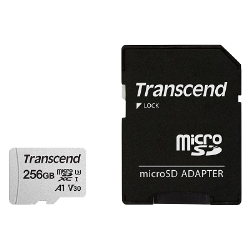 microSDXCJ[h Class10 UHS-I U3 V30 A1 256GB (SDJ[hϊA_v^t) TS256GUSD300S-A