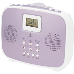 【クリックで詳細表示】シャワーCDラジオ ピンク SAD4308P