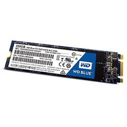 WD BlueV[Y SSD 250GB SATA 6Gb/s M.2 2280 K㗝Xi WDS250G1B0B