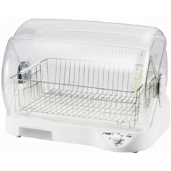 【クリックでお店のこの商品のページへ】食器乾燥機  温風式 ホワイト DHG-H400W