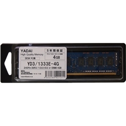 DDR3 PC3-10600 240pin 4GB ECC U-DIMM YD3/1333E-4G