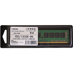 DDR3 PC3-10600 240pin 8GB ECC U-DIMM YD3/1333E-8G