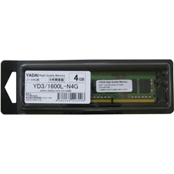 DDR3 PC3-12800 1.35V 4GB SO-DIMM 204pin YD3/1600L-N4G
