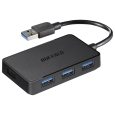 バッファロー（サプライ） USB3.0バスパワーハブ 4ポートタイプ ブラック BSH4U100U3BK
