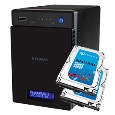 NETGEAR Inc. ReadyNAS 104 4ベイ デスクトップ型 3TB×2 【NAS専用HDD搭載モデル】 RN10400-6TB02-ST