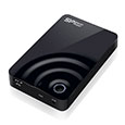 Wi-Fi対応ポータブルHDD Sky Share H10 500GB USB3...