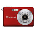 デジタルカメラ EXILIM 600万画素 エントリ―モデル 本体色:赤 EX-Z60RD