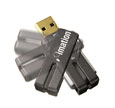USBフラッシュドライブ スウィブル 1GB FlashD-T1G