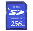 SDメモリーカードエントリーモデル 256MB SD-256M