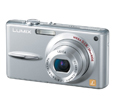 デジタルカメラ LUMIX720万画素 光学3.6倍ズームプレシャスシルバー DMC-FX30-S