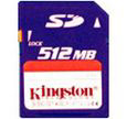 SDメモリーカード 512MB SD/512FE