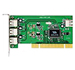 LowProfile PCI/PCI�o�X���Ή� USB 2.0/1.1�C���^�[�t�F�C�X�{�[�h