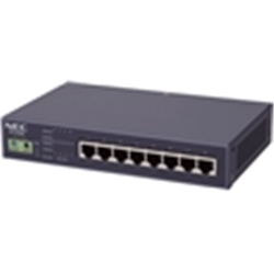 NEC QX-S408E 100Mx8p レイヤ2ノンインテリジェントスイッチ