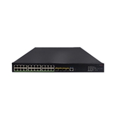 H3C S5170-28S-HPWR-EI L2 Ethernet Switch with 24*10/100/1000BASE-T Ports and 4*1G/10G BASE-X SFP Plus PortsA(AC)APoE+ 9801A3PV