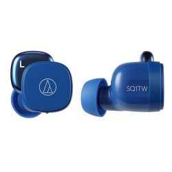 オーディオテクニカ Bluetooth ワイヤレスイヤホン ブルー ATH-SQ1TW