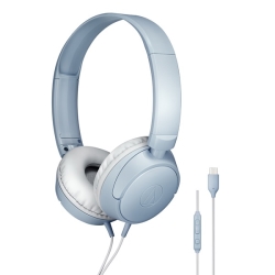 �w�b�h�z�� �I�[�f�B�I�e�N�j�J ATH-S120C GY �I���C���[ �L�� 1.2m USB Type-C �R�l�N�^ �}�C�N WEB��c�p �����R���t �y�� �R���p�N�g