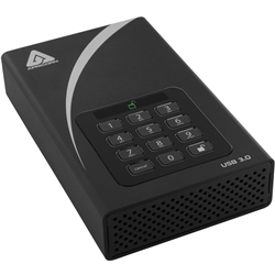 USB3.0ڑOtHDD Aegis Padlock DT 256bit AESÍ ADT-3PL256-1000 1TB KW8518