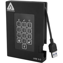 USB3.0ڑAES-XTSÍ|[^uHDD Aegis FortressV[Y 1TB A25-3PL256-1000F