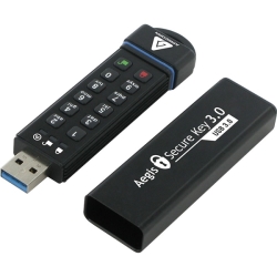 Apricorn 暗証番号方式USBメモリ Aegis Secure Key - USB 3.0 Flash Drive 30GB ASK3-30GB
