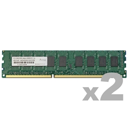 T[o[p DDR3-1066/PC3-8500 Unbuffered DIMM 2GB×2g ECC ADS8500D-E2GW