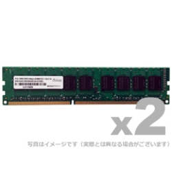 DDR3-1600 240pin UDIMM ECC 2GB×2 ȓd ADS12800D-HE2GW