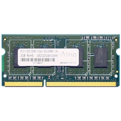DDR3L-1600 204pin SO-DIMM 4GB 低電圧/省電力 ADS12800N-LH4G