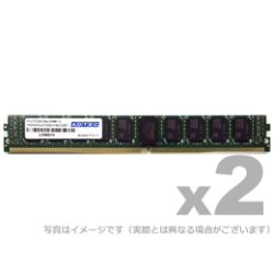 アドテック DDR4-2133 288pin UDIMM ECC 16GB×2枚 VLP ADS2133D-EV16GW