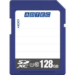 SDXCカード 128GB UHS-I Class10 データ復旧サービス付き AD-SDTX128G/U1