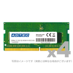 Macp DDR4-2400 260pin SO-DIMM 16GB×4 ADM2400N-16G4