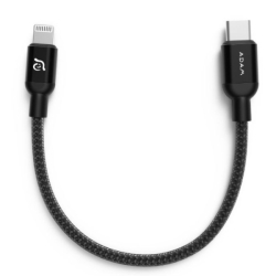 PeAk II C20B USB-C to Lightning ϋvP[u 20cm Vo[ ACBADCL20BSL