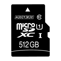 microSDXCJ[h 512GB UHS-I Class10 SDϊAdaptert AD-MRXAM512G/U1