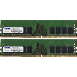 DDR4-2666 UDIMM ECC 16GB×2 1Rx8 ADS2666D-E16GSBW