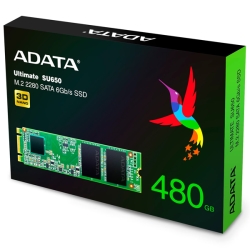 Ultimate SU650 M.2 2280 SSD 480GB ǎ 550MB/s /  510MB/s 3Nۏ ASU650NS38-480GT-C