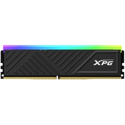 XPG SPECTRIX D35G BLACK DDR4-3600MHz U-DIMM 8GB RGB SINGLE TRAY AX4U36008G18I-SBKD35G