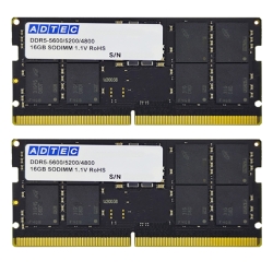 DDR5-5600 SODIMM 16GB×2 ADS5600N-H16GW