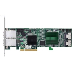 ARECA 6Gbps SAS/SATAΉPCIe 2.0 x8C^[tF[XڑHBAJ[h x4 Ox2 ARC-1320IX-16