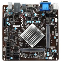 MSI Mini-ITXマザーボード Intel Celeron J1900搭載ファンレス設計 J1900I