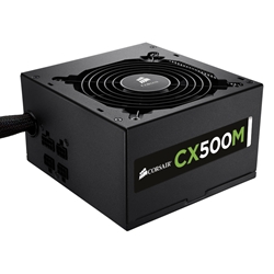 Corsair CX Series Modular CX500M ATX Power Supply - 500 Watt 80 PLUS Bronze CP-9020059-JP