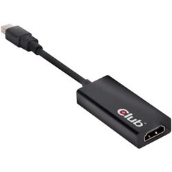 ϊP[u Mini DisplayPort 1.2 male to HDMI2.0 female T|[g𑜓x 3840×2160 60P CAC-1170