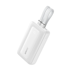 ANKER Anker Zolo Power Bank (10000mAh 30W Built-In USB-C / ライトニングケーブル) ホワイト A1680N21 5,005円