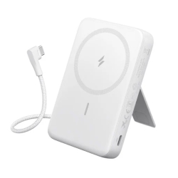 ANKER Anker Zolo Power Bank (10000mAh MagGo Built-In USB-Cケーブル) ホワイト A1685N21