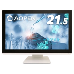 AOPEN DTシリーズ 医療画像表示用ディスプレイ 21.5型/1920×1080/ミニD-Sub15ピン、DVI-D、DisplayPort/ホワイト/2W+2W ステレオスピーカー/AHVA/非光沢/タッチ非対応 DT2162M-N