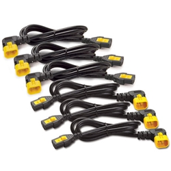 Power Cord Kit (6 ea) Locking C13 to C14 (90 Degree) 0.6m AP8702R-WW