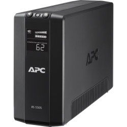 APC RS 550VA 無停電電源装置 UPS (550VA/330W/ラインインタラクティブ給電/正弦波/出力コンセント数x6/100V/2年保証) BR550S-JP E
