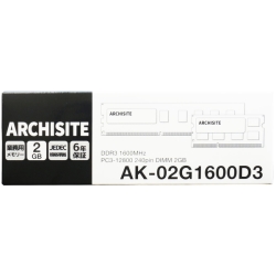 fXNgbvp PC3-12800 (DDR3-1600) 240pin DIMM 2GB AK-02G1600D3