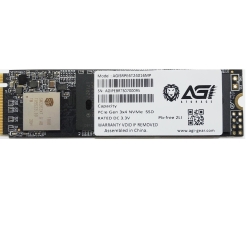 【AGI】 M.2 2280 SSD 512GB PCIe Gen3X4 intel TLC Read 1624MB/s(MAX) Write 1437MB/s(MAX) AGI512G16AI198