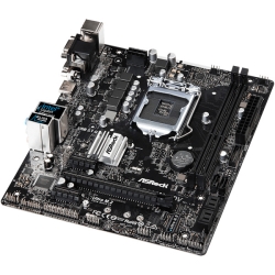 ASRock Intel B360チップセット搭載 MicroATXマザーボード B360M