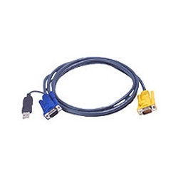 USB KVMケーブル SPHDタイプ 1.8m(USB KVM用) 2L-5202UP