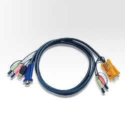 USB I[fBI KVMP[u 1.8m SPHD KVMp 2L-5302U