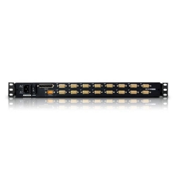 ATEN 17インチLCD一体型16ポートKVMドロワー/マルチインターフェース/ロングレール CL5716MJJL